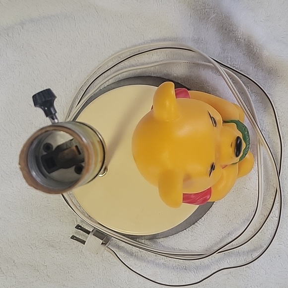 Winnie The Pooh 3 Way Lamp 1977.  All Lights Work. Dolly Toy Company - Picture 7 of 16